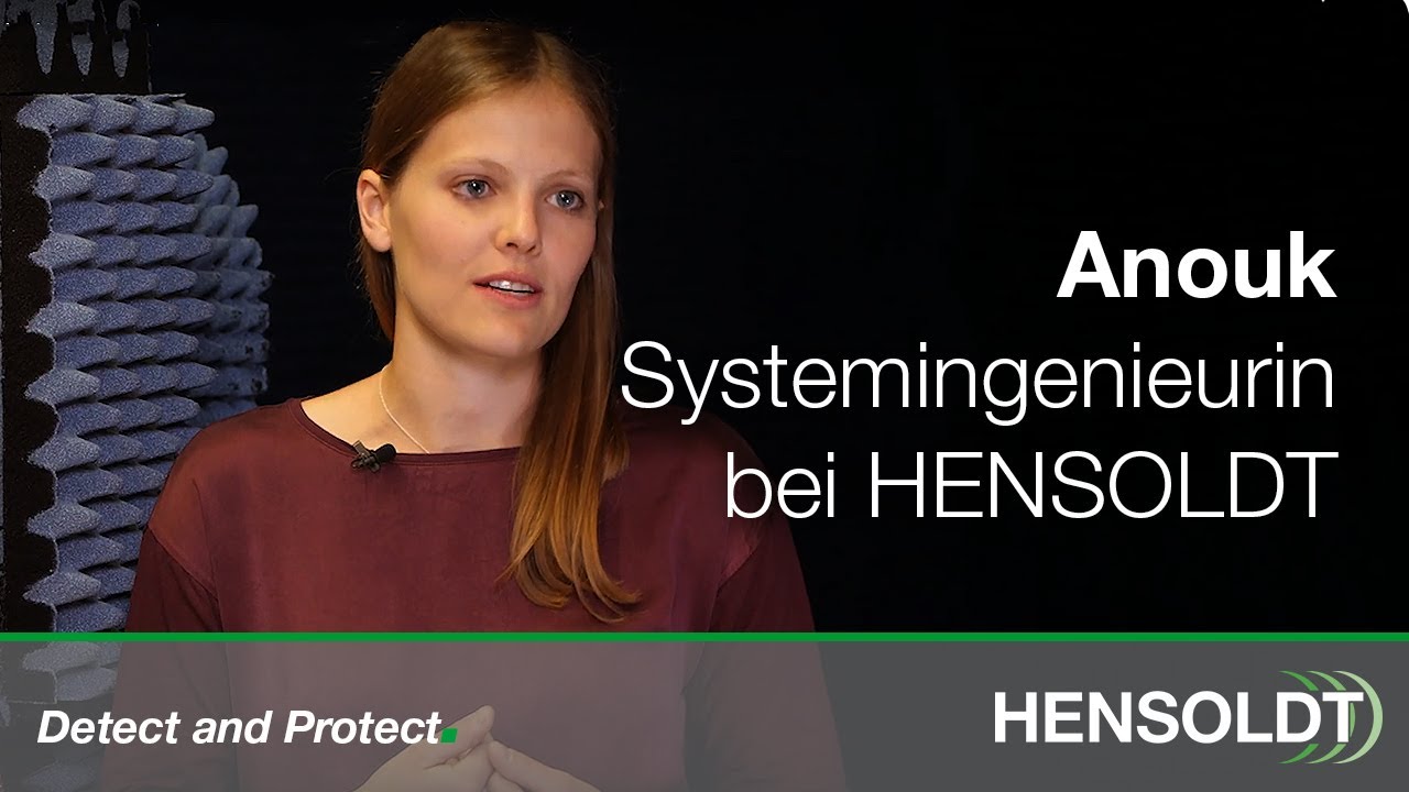 Porträtfoto von Anouk Puchinger, Systemingenieurin bei Hensoldt