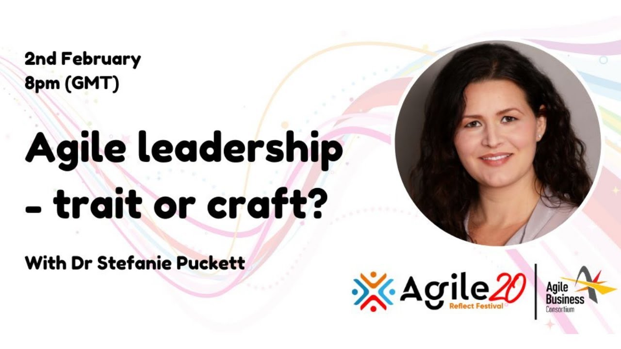 Videoeinblendung von Stefanie Puckett zum Thema Agile Leadership