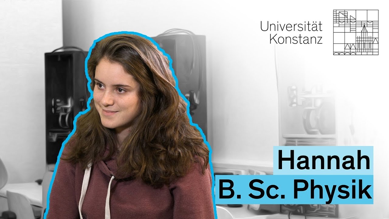 Porträt von Physikstudentin Hannah